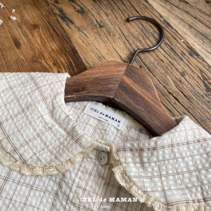 Ciel De Maman - Korean Baby Fashion - #babyclothing - Seersucker Blouse - 6