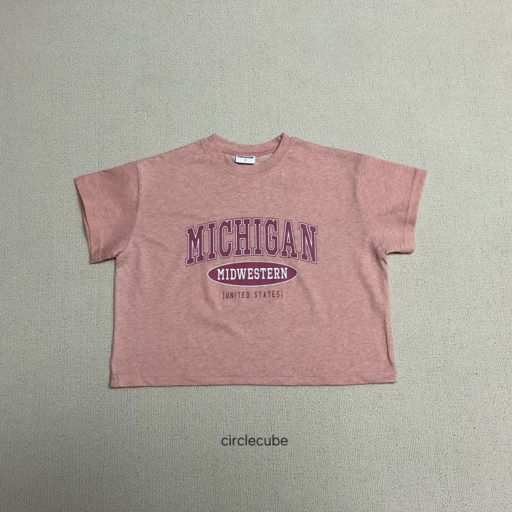 Circle Cube - Korean Children Fashion - #designkidswear - Michigan Tee - 3