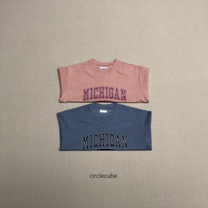 Circle Cube - Korean Children Fashion - #designkidswear - Michigan Tee - 4