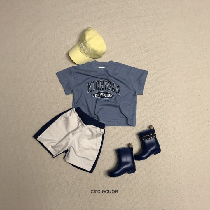 Circle Cube - Korean Children Fashion - #kidzfashiontrend - Michigan Tee - 8