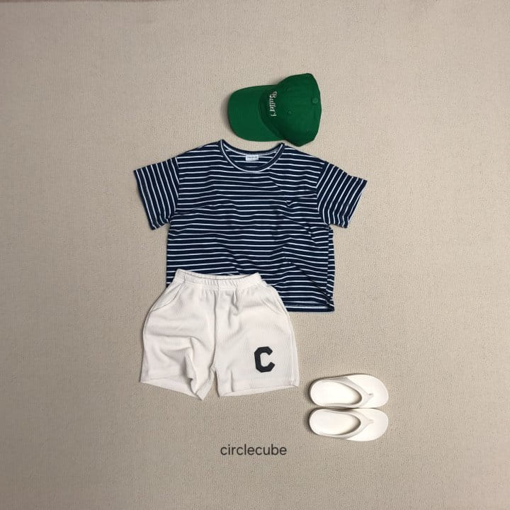 Circle Cube - Korean Children Fashion - #minifashionista - Indigo ST Tee - 5