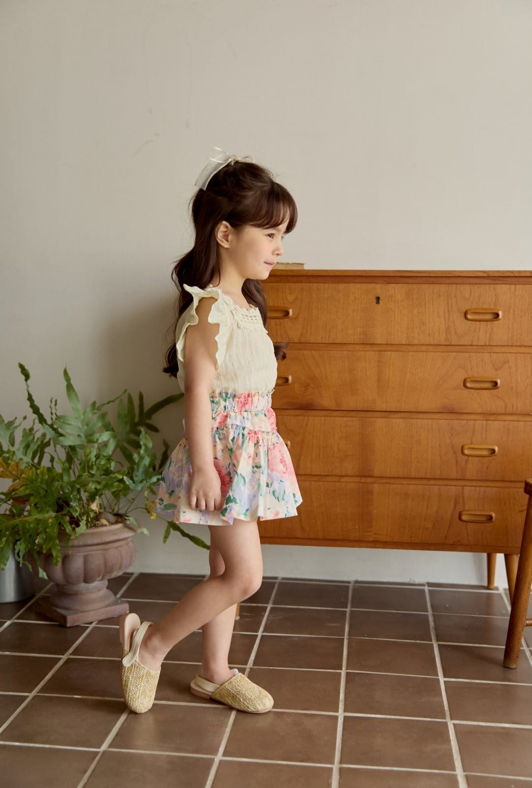 Coco Rabbit - Korean Children Fashion - #childrensboutique - Frill Square Blouse - 11
