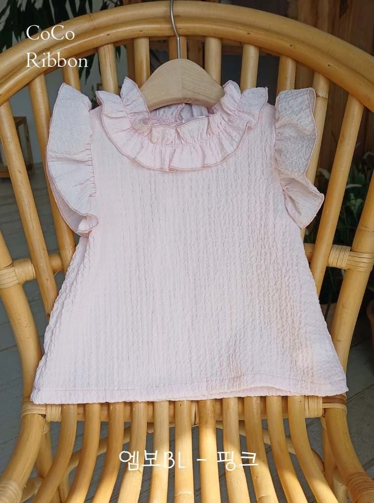 Coco Rabbit - Korean Children Fashion - #childrensboutique - Embo Blouse - 8