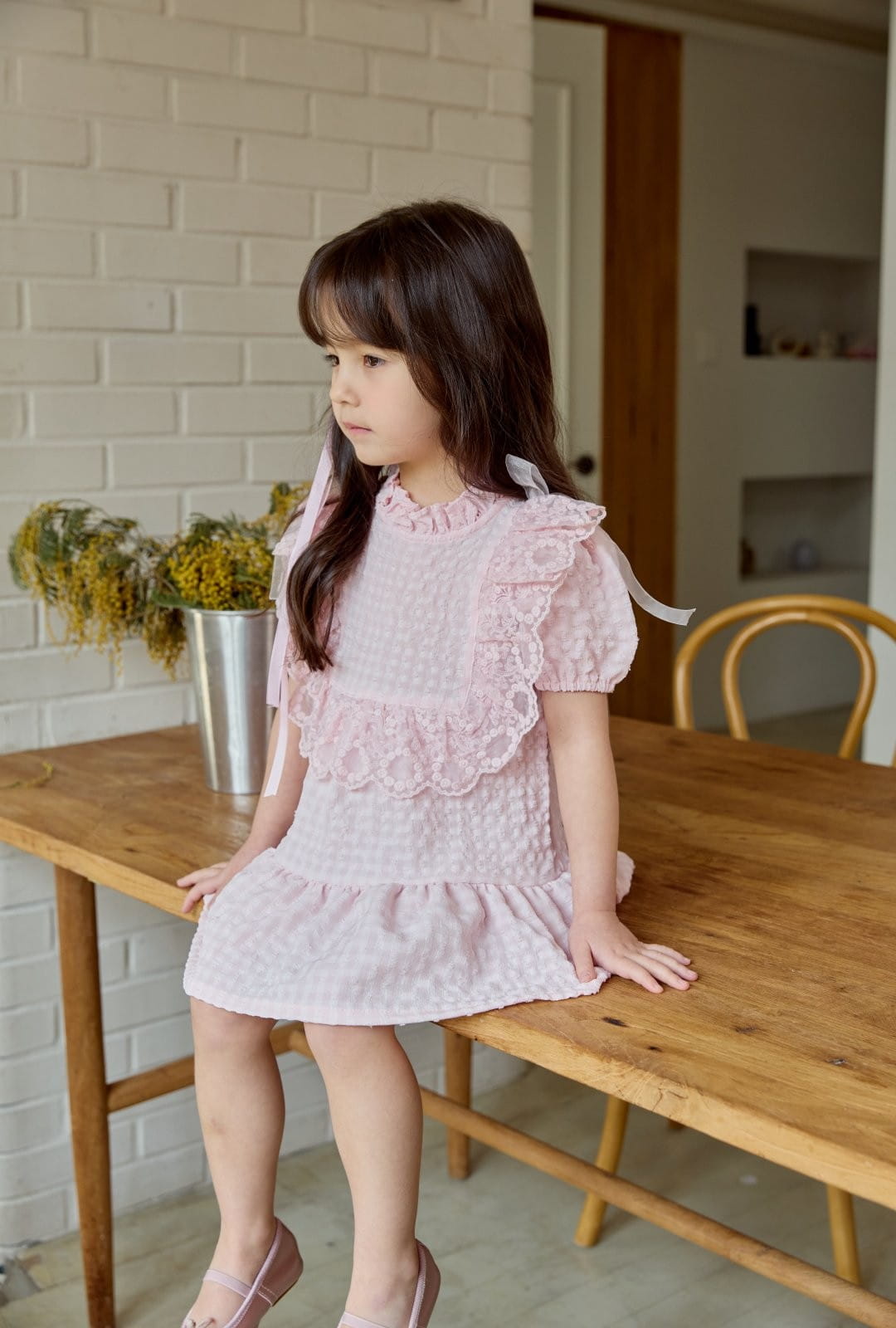 Coco Rabbit - Korean Children Fashion - #magicofchildhood - Ribbon One-Piece - 7