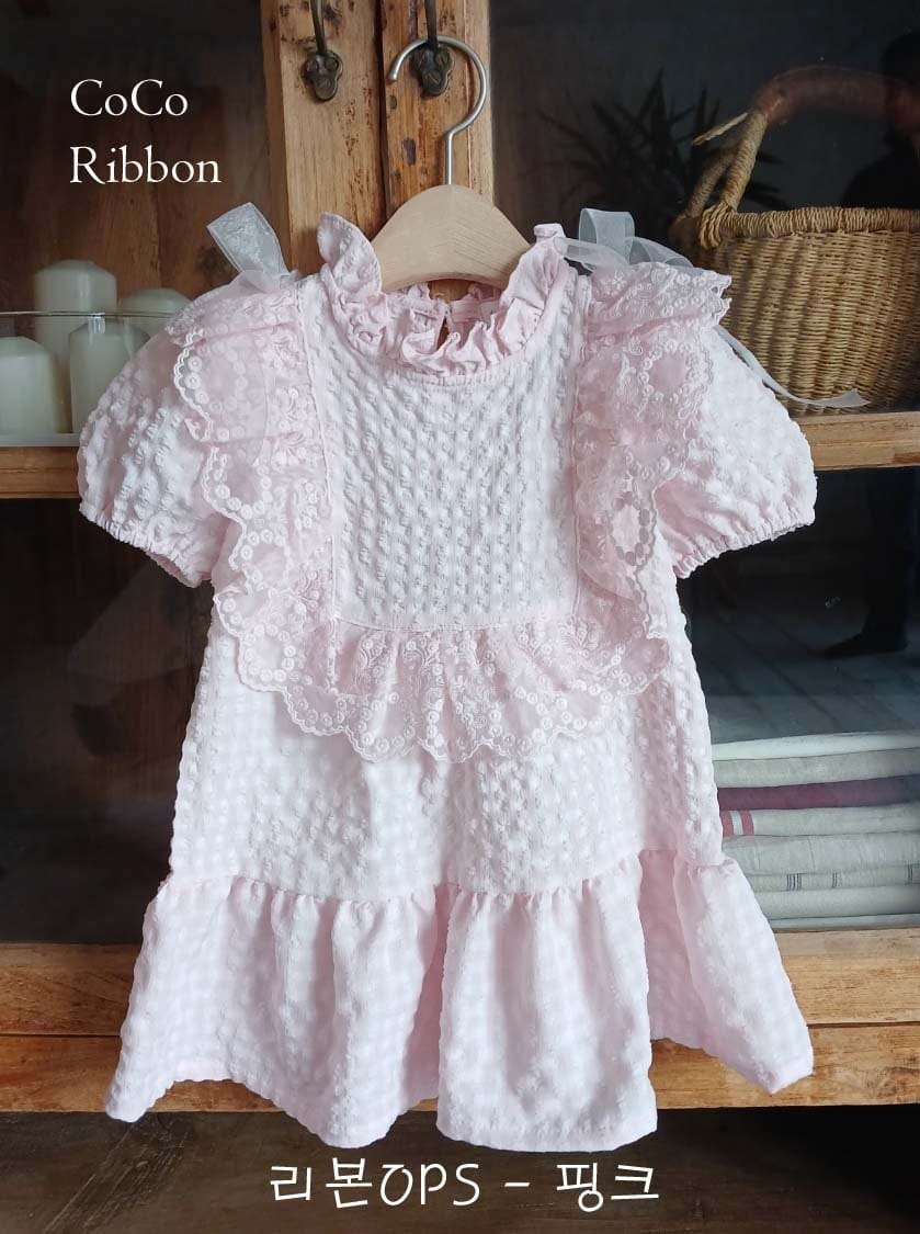 Coco Rabbit - Korean Children Fashion - #minifashionista - Ribbon One-Piece - 8