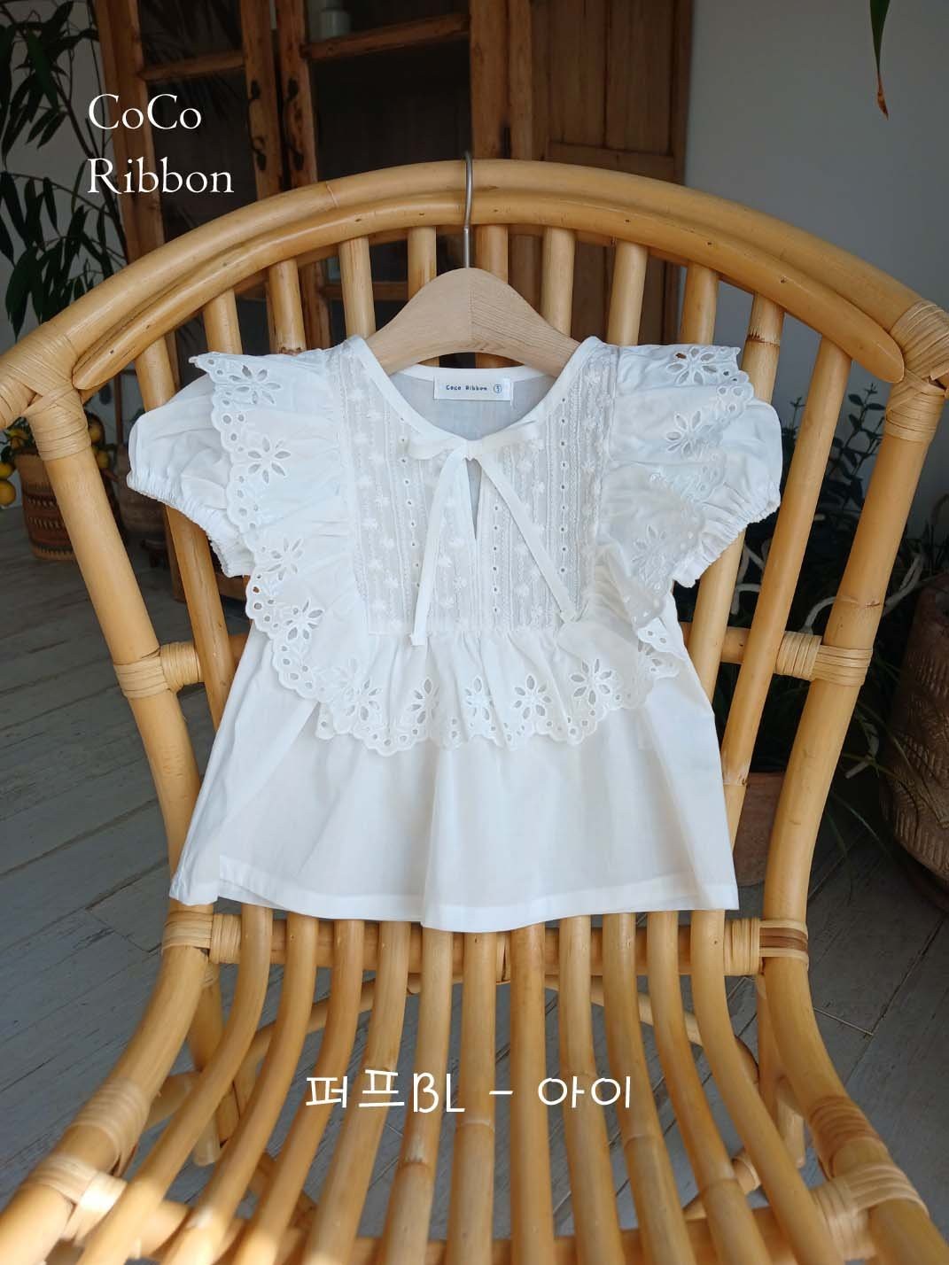 Coco Rabbit - Korean Children Fashion - #prettylittlegirls - Puff Blouse - 5