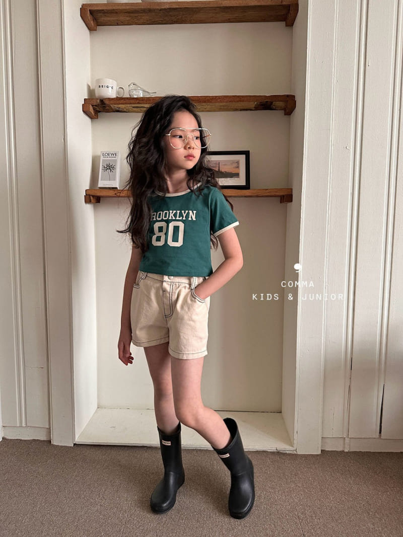 Comma - Korean Children Fashion - #Kfashion4kids - Brook Crop Tee - 9