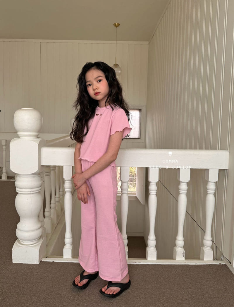 Comma - Korean Children Fashion - #Kfashion4kids - Pleats Terry Tee - 7