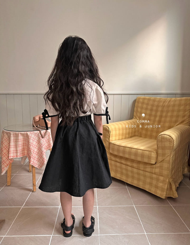 Comma - Korean Children Fashion - #Kfashion4kids - Color Ribbon Blouse - 10