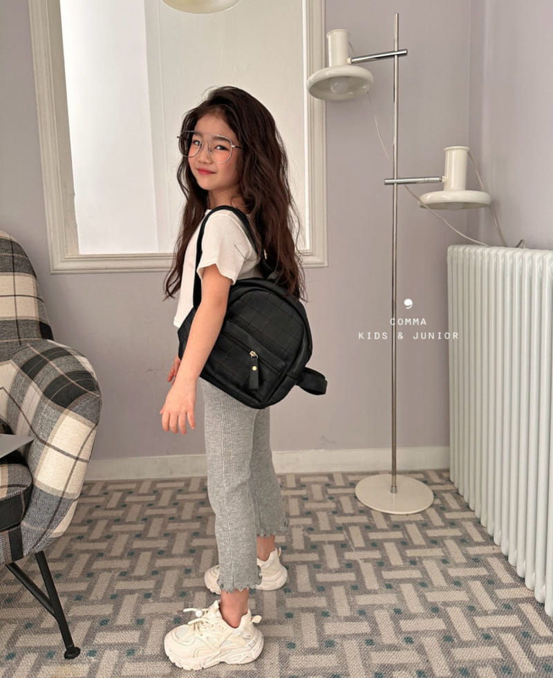 Comma - Korean Children Fashion - #childofig - Terry Boots Cut Pants - 7