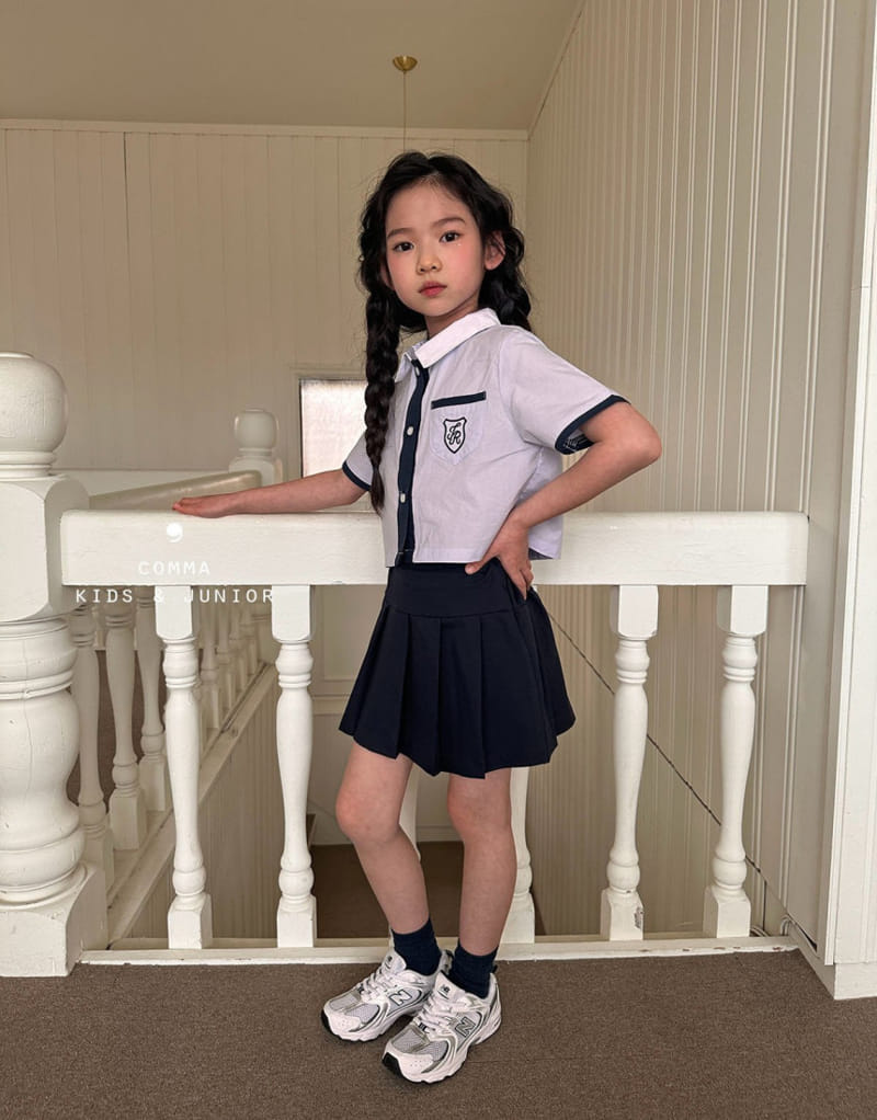 Comma - Korean Children Fashion - #childofig - Embroidery Shirt - 3