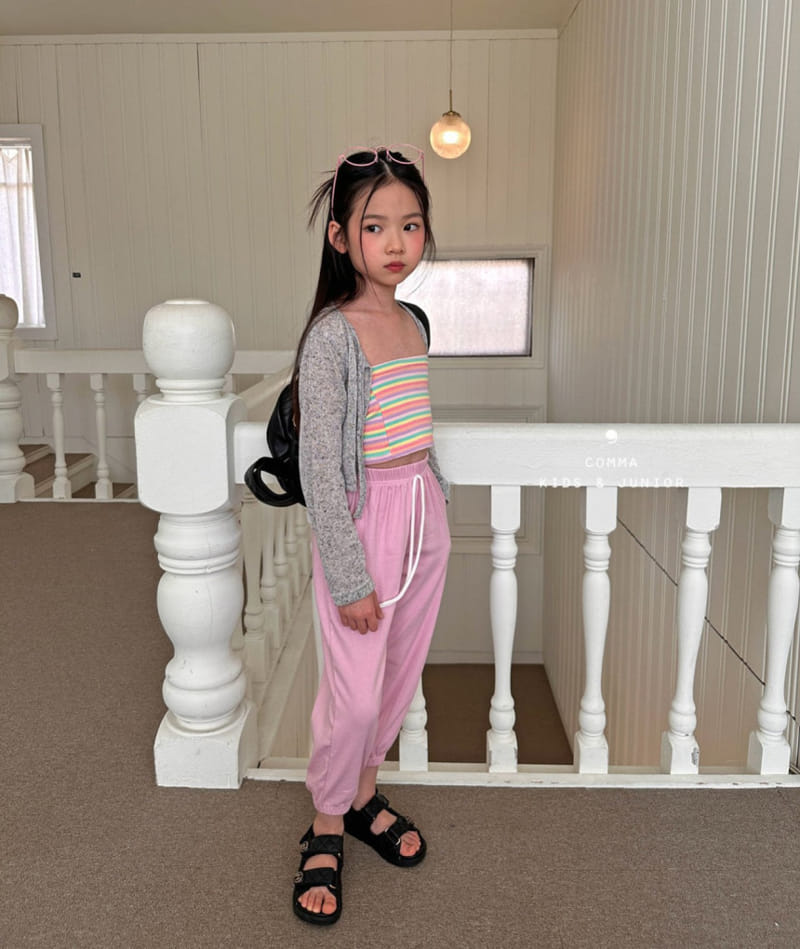 Comma - Korean Children Fashion - #designkidswear - Rib Tube Top - 5