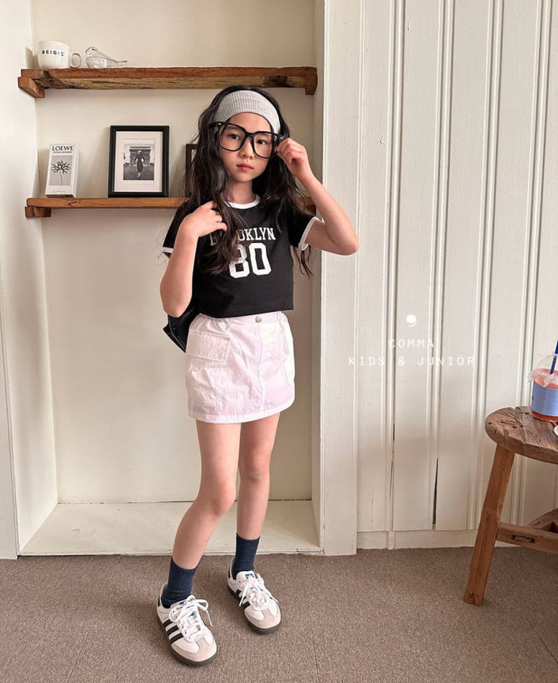 Comma - Korean Children Fashion - #designkidswear - Brook Crop Tee - 3