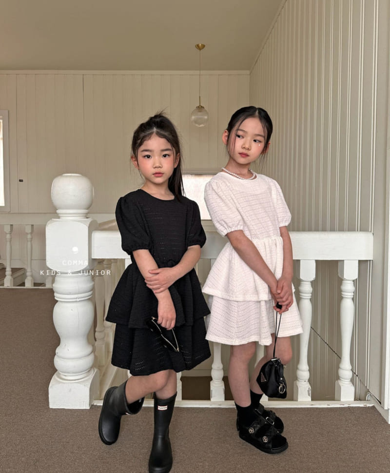 Comma - Korean Children Fashion - #designkidswear - Punching One-Piece - 2