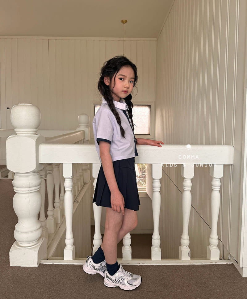 Comma - Korean Children Fashion - #discoveringself - Embroidery Shirt - 6
