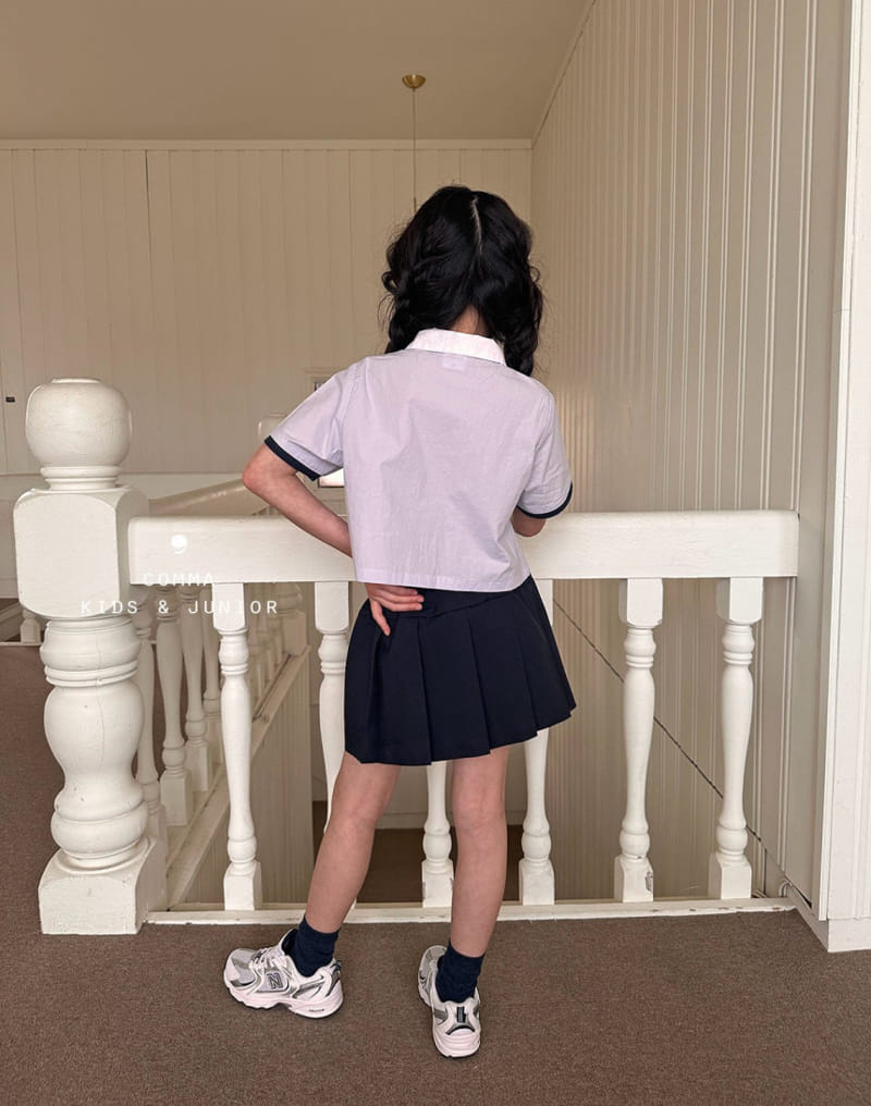 Comma - Korean Children Fashion - #fashionkids - Embroidery Shirt - 7