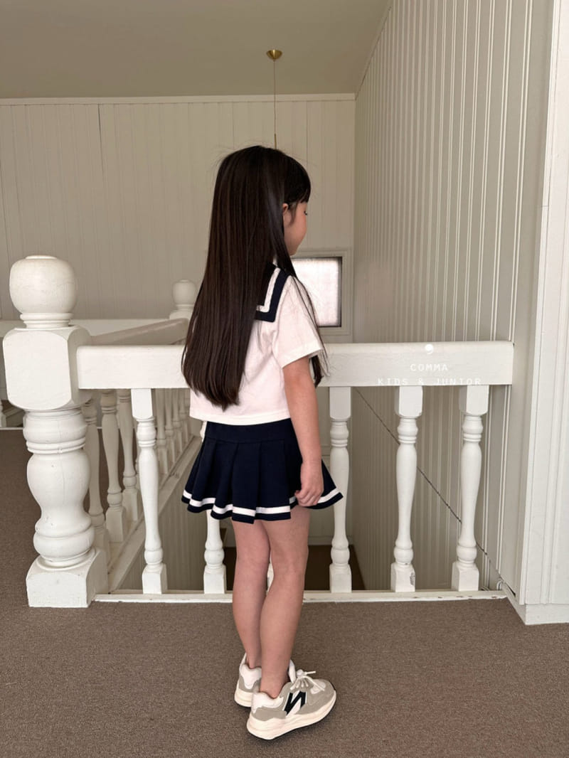 Comma - Korean Children Fashion - #kidsshorts - Sera Short Sleeve Tee - 9