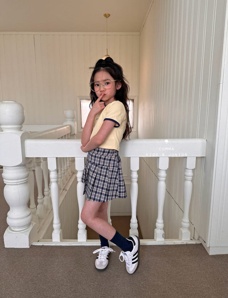 Comma - Korean Children Fashion - #kidsshorts - Hip Hop Crop Tee - 7