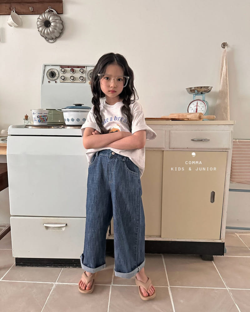 Comma - Korean Children Fashion - #fashionkids - Jensa Bear Tee - 4