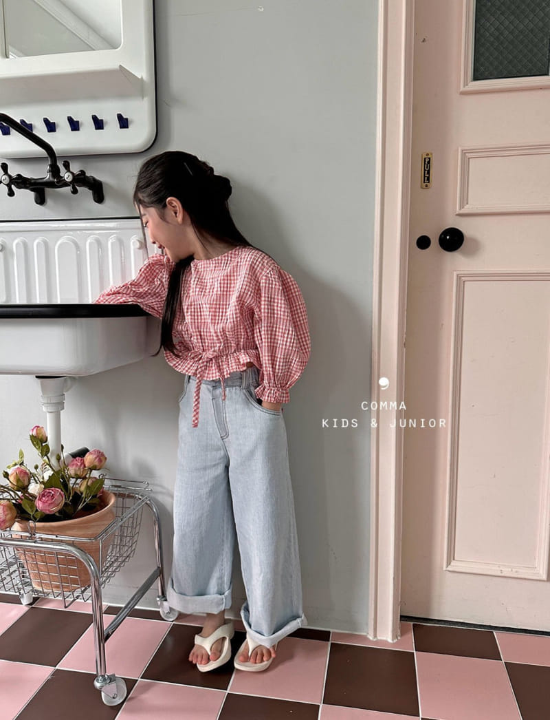 Comma - Korean Children Fashion - #fashionkids - L Denim Pants - 4