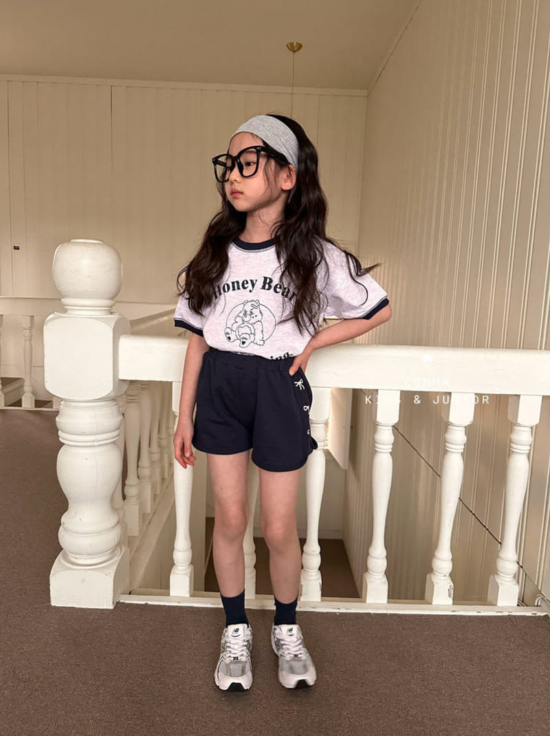 Comma - Korean Children Fashion - #kidzfashiontrend - Ribbon Shorts - 5