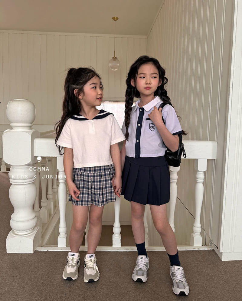 Comma - Korean Children Fashion - #kidzfashiontrend - Embroidery Shirt - 10