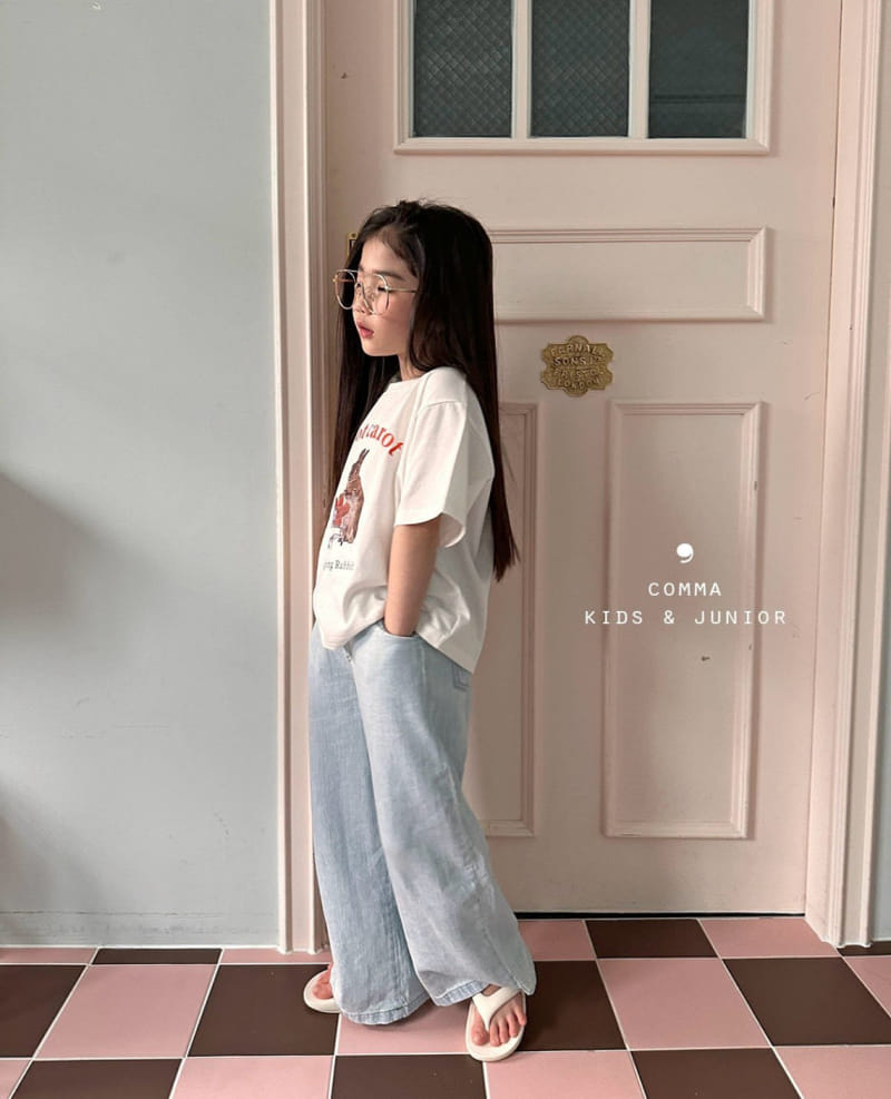 Comma - Korean Children Fashion - #magicofchildhood - L Denim Pants - 9