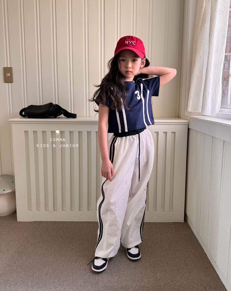 Comma - Korean Children Fashion - #minifashionista - 3 Two Line Tee - 6
