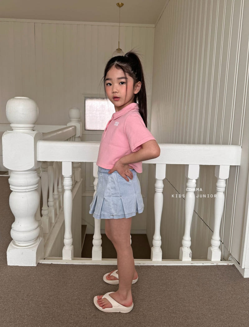 Comma - Korean Children Fashion - #minifashionista - PK Crop Tee - 8