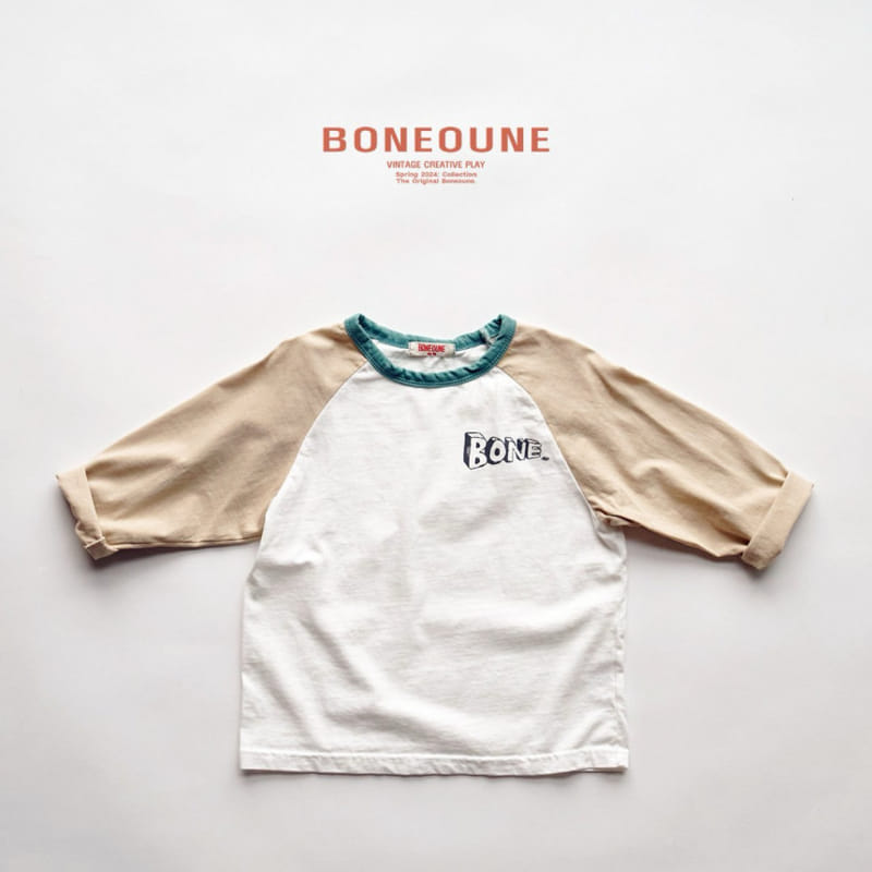 Comma - Korean Children Fashion - #stylishchildhood - Three Color Raglan Tee - 2
