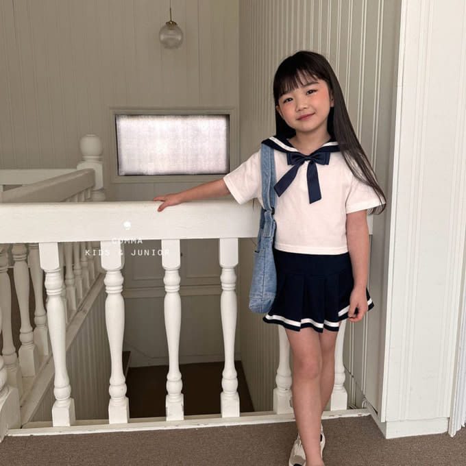 Comma - Korean Children Fashion - #todddlerfashion - Sera Short Sleeve Tee