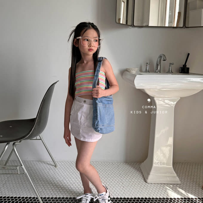 Comma - Korean Children Fashion - #toddlerclothing - Rib Tube Top