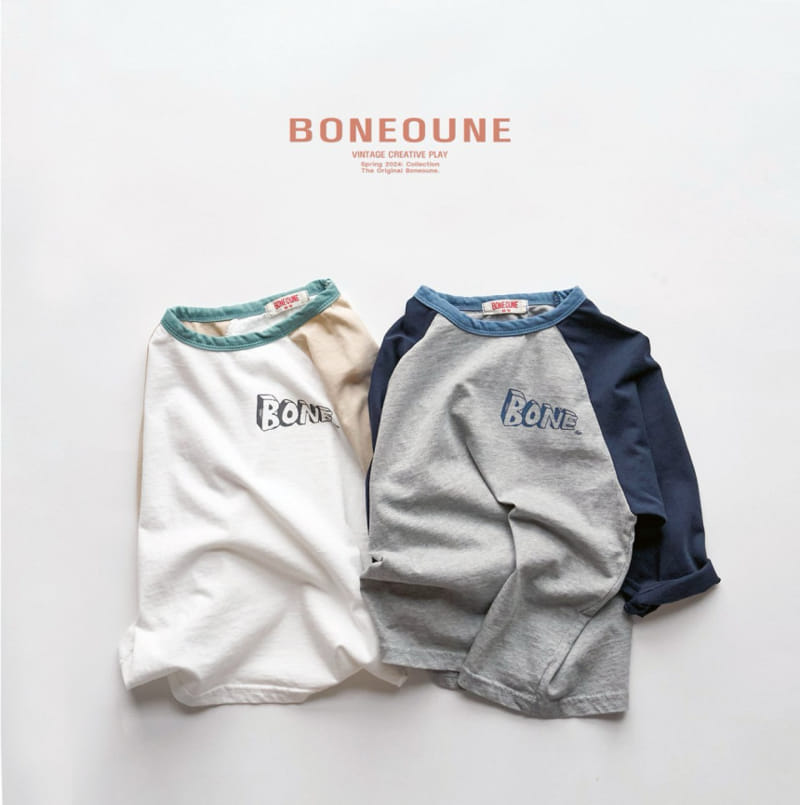 Comma - Korean Children Fashion - #toddlerclothing - Three Color Raglan Tee
