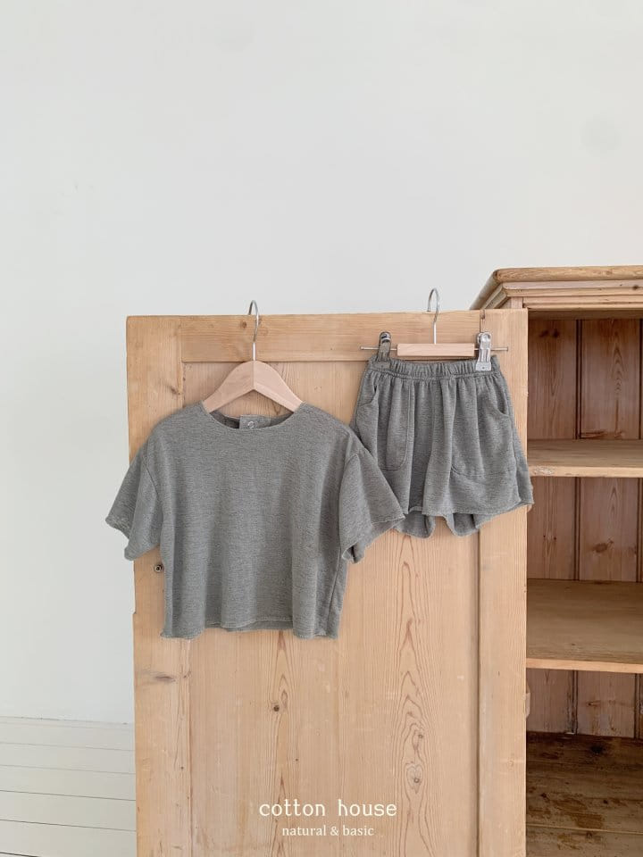Cotton House - Korean Children Fashion - #childofig - Cooling Top Bottom Set - 6