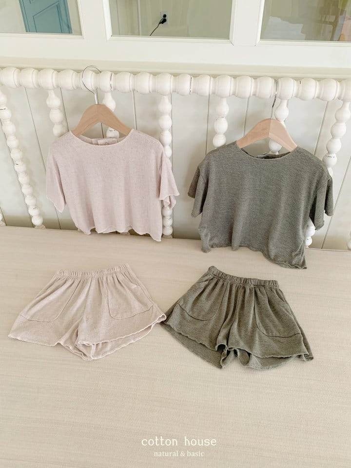 Cotton House - Korean Children Fashion - #childrensboutique - Cooling Top Bottom Set - 7