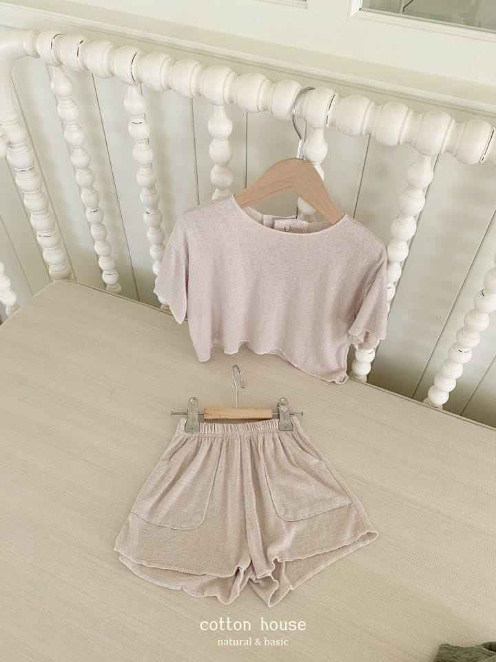 Cotton House - Korean Children Fashion - #designkidswear - Cooling Top Bottom Set - 8