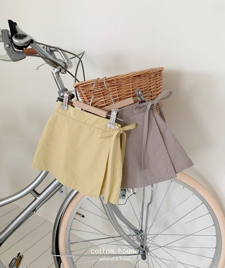 Cotton House - Korean Children Fashion - #discoveringself - Wrap Skirt