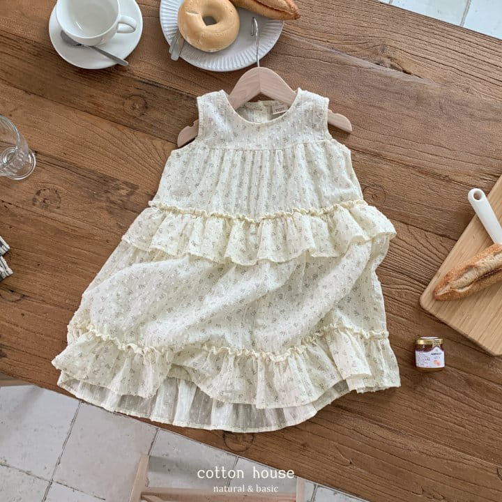 Cotton House - Korean Children Fashion - #fashionkids - Herb Kan Kan One-Piece - 3
