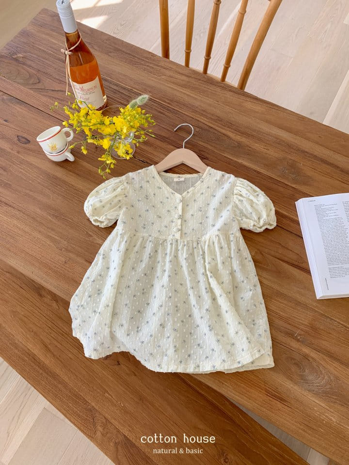 Cotton House - Korean Children Fashion - #fashionkids - Viola One-Piece - 4