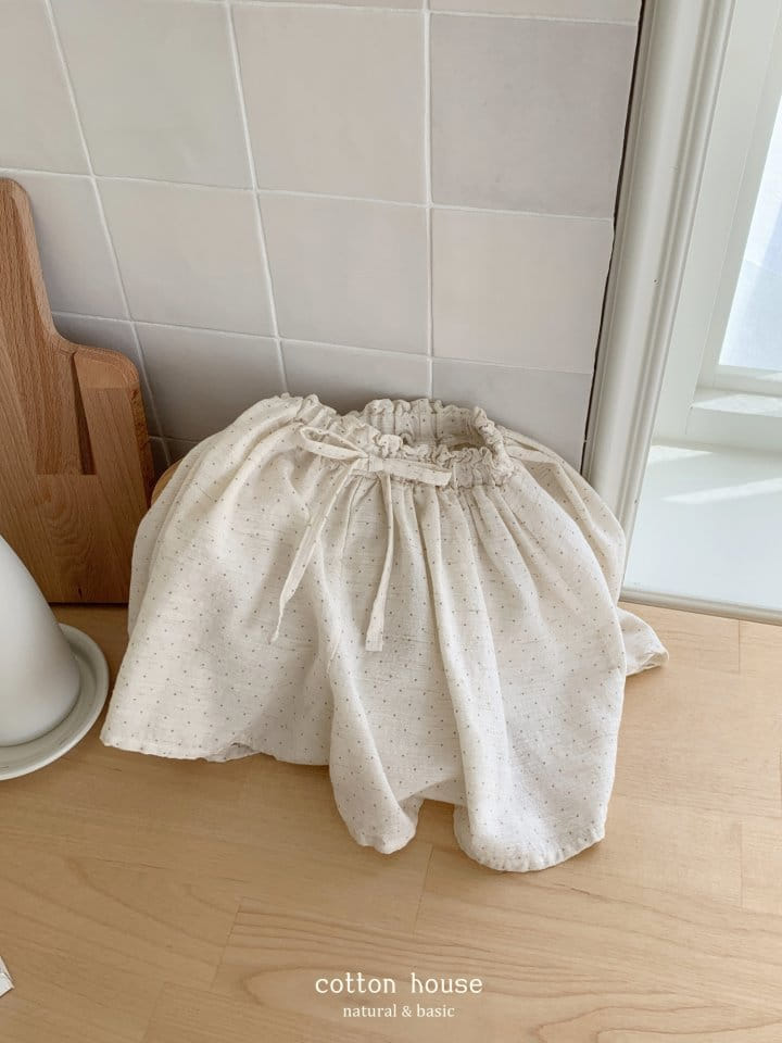 Cotton House - Korean Children Fashion - #kidsstore - Dot Currot Pants - 9