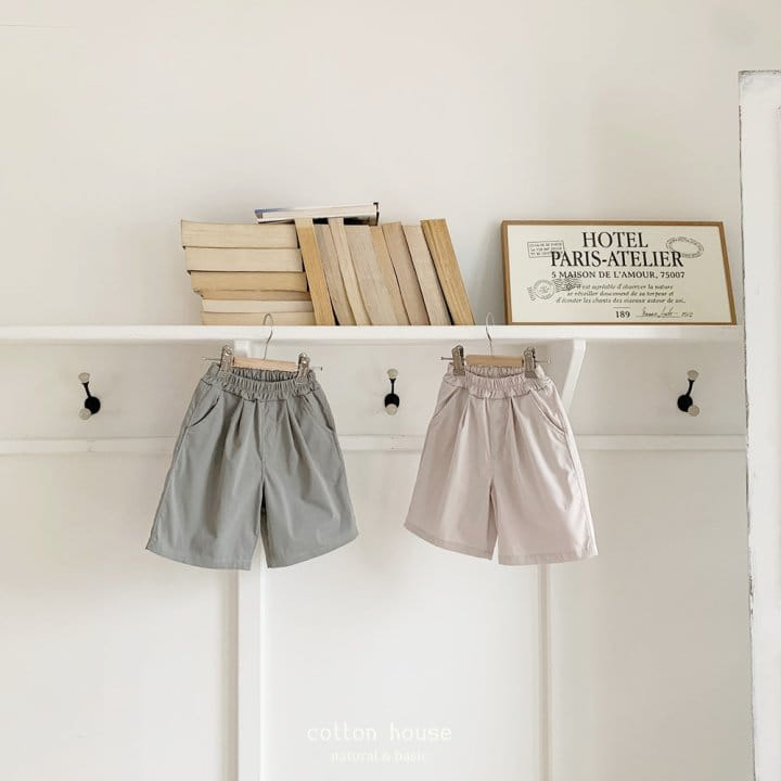 Cotton House - Korean Children Fashion - #kidzfashiontrend - Cropped Shorts - 11