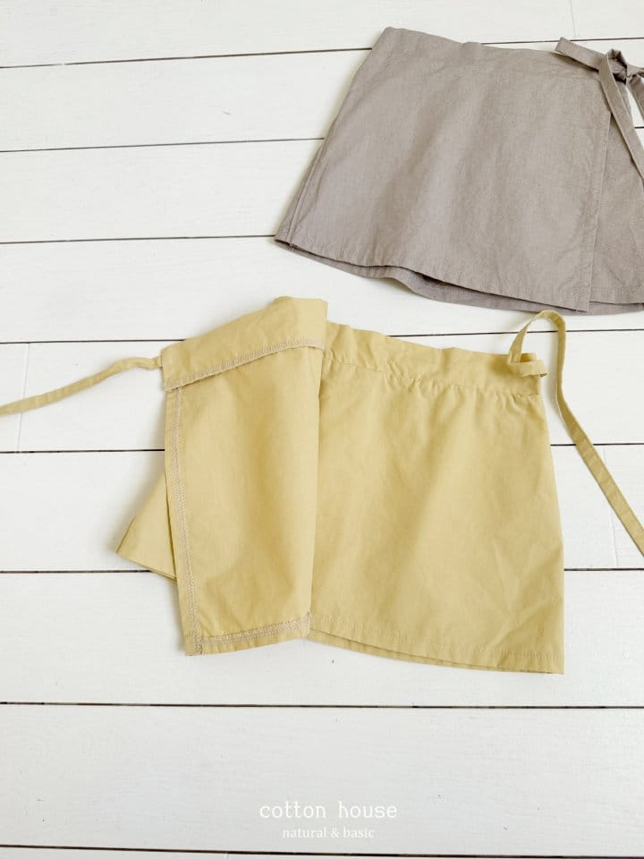 Cotton House - Korean Children Fashion - #magicofchildhood - Wrap Skirt - 8