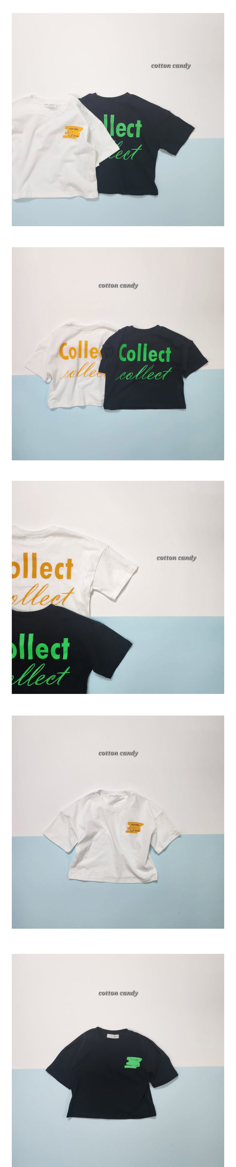 Cotton candy - Korean Children Fashion - #discoveringself - Collect Tee - 2