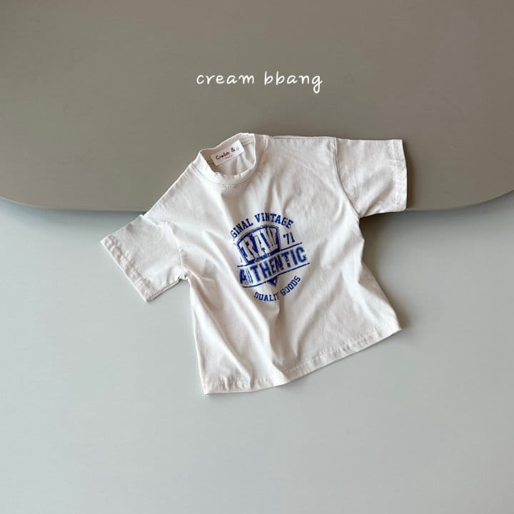 Cream Bbang - Korean Children Fashion - #Kfashion4kids - 1971 Single Tee - 5