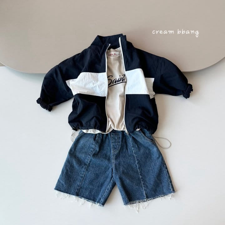 Cream Bbang - Korean Children Fashion - #kidsshorts - Slit Cutting Pants - 3