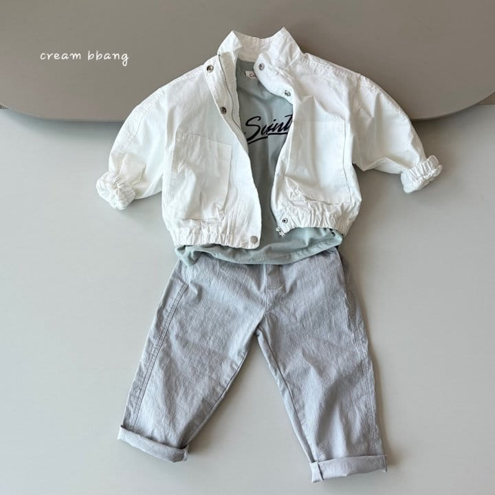 Cream Bbang - Korean Children Fashion - #kidsstore - Saint Single Tee - 7