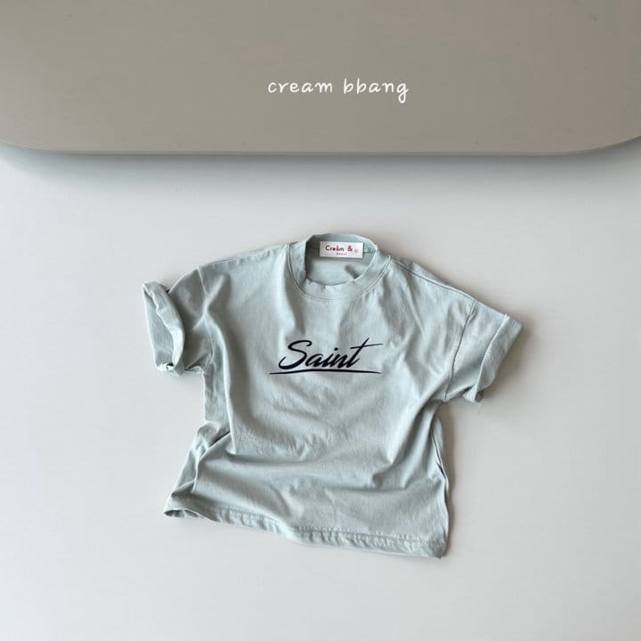 Cream Bbang - Korean Children Fashion - #kidzfashiontrend - Saint Single Tee - 8
