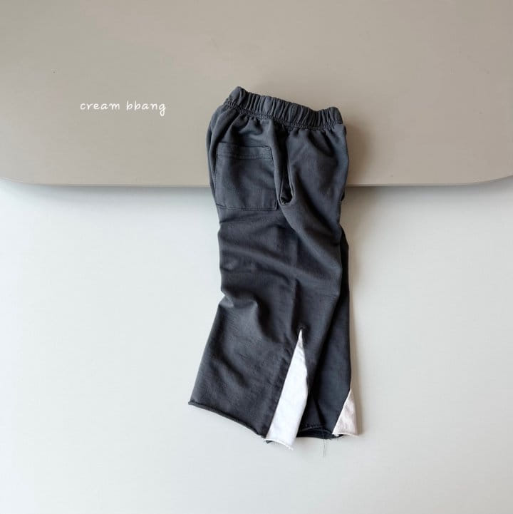 Cream Bbang - Korean Children Fashion - #prettylittlegirls - Wide Color Training Pants - 3
