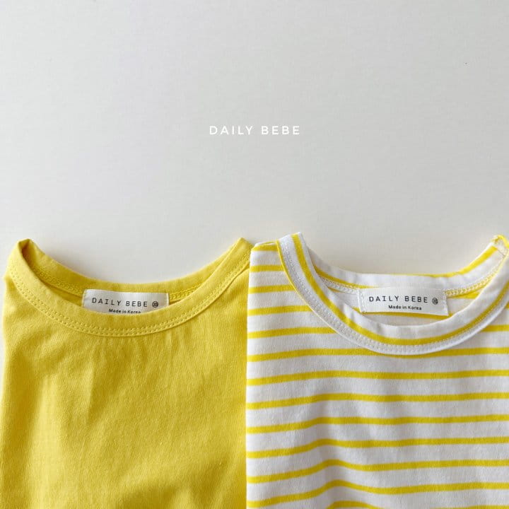 Daily Bebe - Korean Children Fashion - #Kfashion4kids - 1+1 Daily Tee - 9