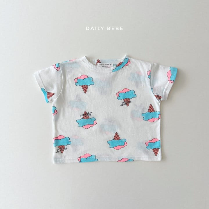 Daily Bebe - Korean Children Fashion - #Kfashion4kids - Pattern Short Sleeve Tee - 7